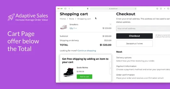 Adaptive Sales: Boost your sales for each customer! screenshot