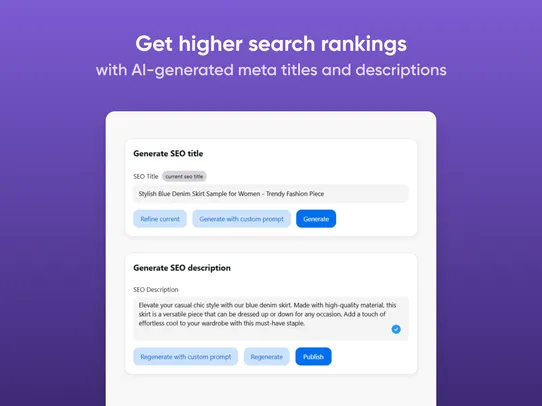 ChatGPT AI Content Generator: AI Product Descriptions screenshot