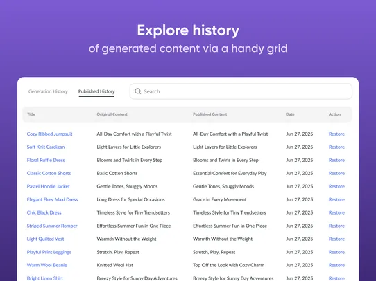 ChatGPT AI Content Generator: AI Product Descriptions screenshot