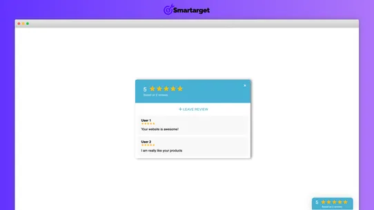 Smartarget Reviews screenshot