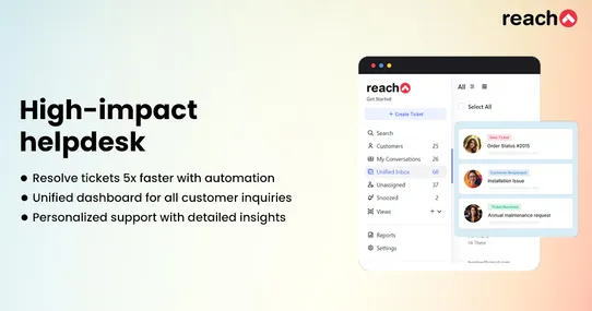 Reacho – Free Customer Support for Ecommerce Stores screenshot