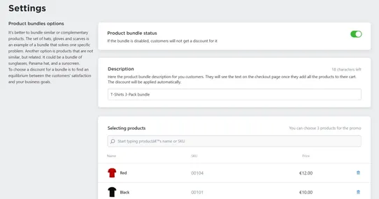 Product Bundles: Combine Items and Sell More screenshot