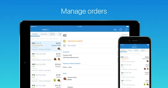 Store Management App for iPhone and iPad screenshot