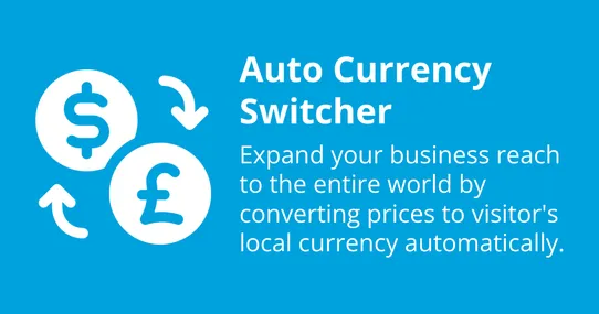 Auto Currency Switcher screenshot