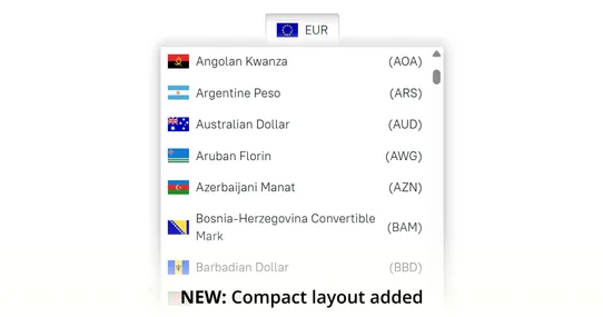 Ultimate Currency Switcher: Let Customers Shop in Their Currency screenshot