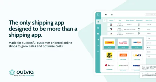 Outvio: Shipping App to Optimise Costs screenshot