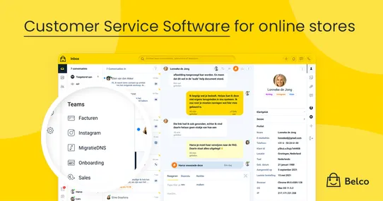 Belco: Customer Service Software for Online Stores screenshot