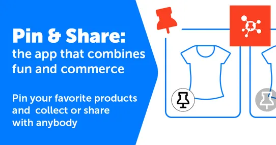 Pin and share: collect and view your favorite products together screenshot