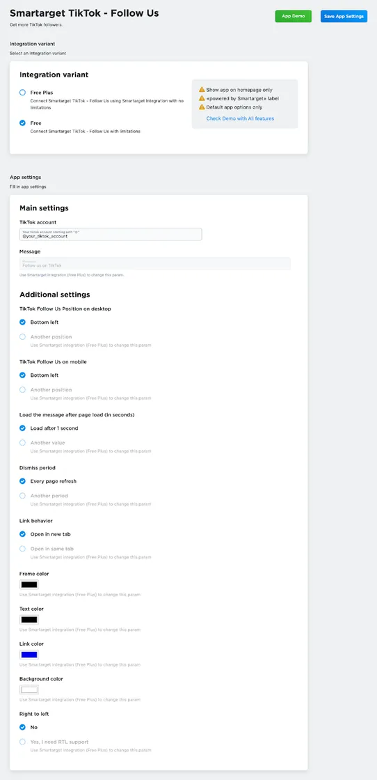Smartarget TikTok - Follow Us screenshot