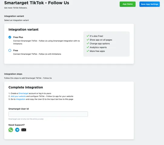 Smartarget TikTok - Follow Us screenshot