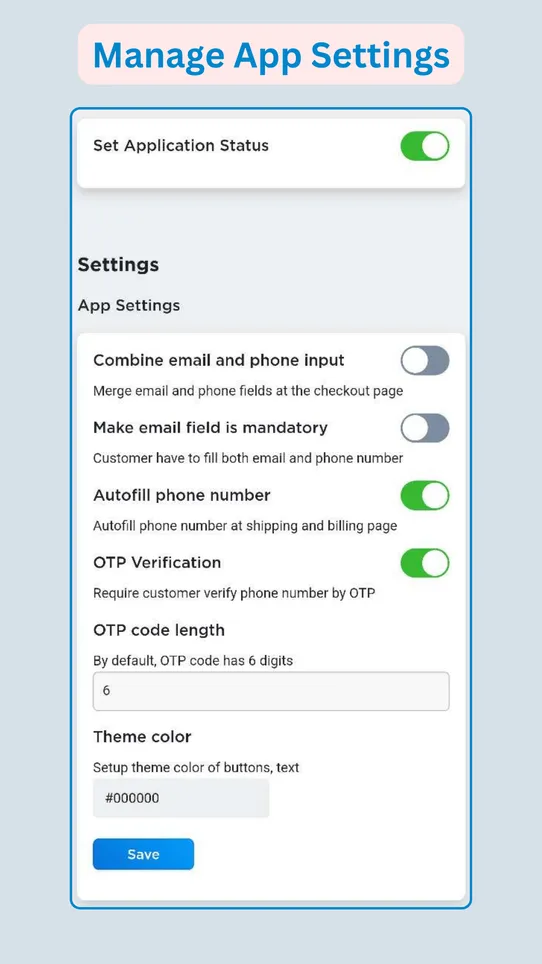 Quick Checkout: Combined email & phone checkout with OTP screenshot