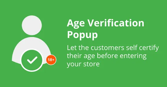 Age Verification Popup (18+) screenshot