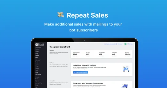 Telegram Storefront: Grow your sales with Telegram screenshot