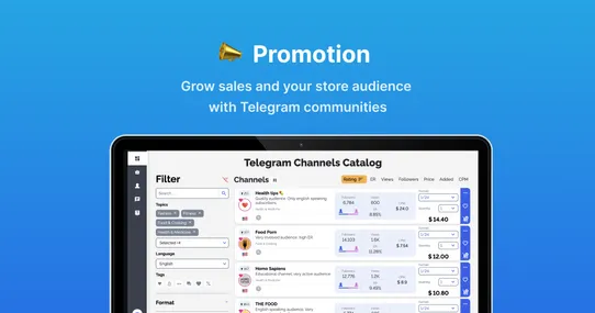 Telegram Storefront: Grow your sales with Telegram screenshot