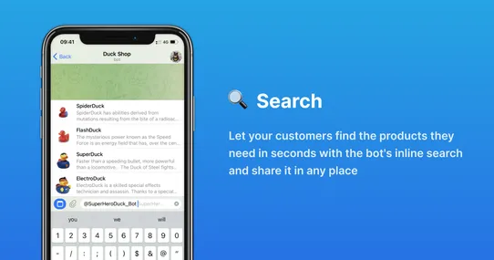 Telegram Storefront: Grow your sales with Telegram screenshot