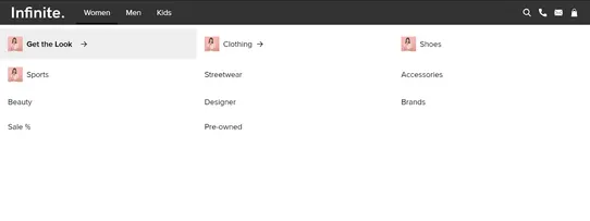 Mega Menu: Present Shop Categories at a glance with a Multi-level Mega Menu screenshot