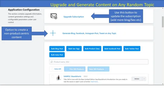 ContentGenie AI: Generate Blog post, Product Data, SEO, Social Media Content For Store screenshot