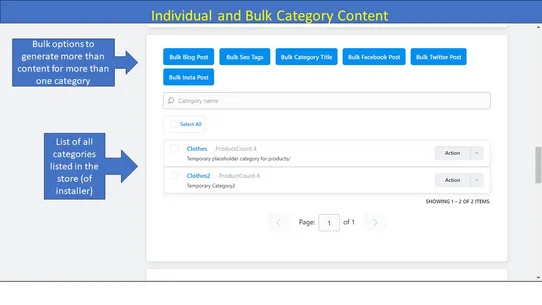 ContentGenie AI: Generate Blog post, Product Data, SEO, Social Media Content For Store screenshot