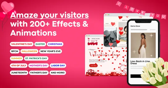 3D Seasonal Effects: Valentine's Day screenshot