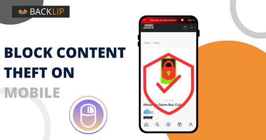 BACKLIP Content Protection screenshot