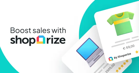 Shoparize: grow your sales with Google Shopping and Bing Shopping screenshot