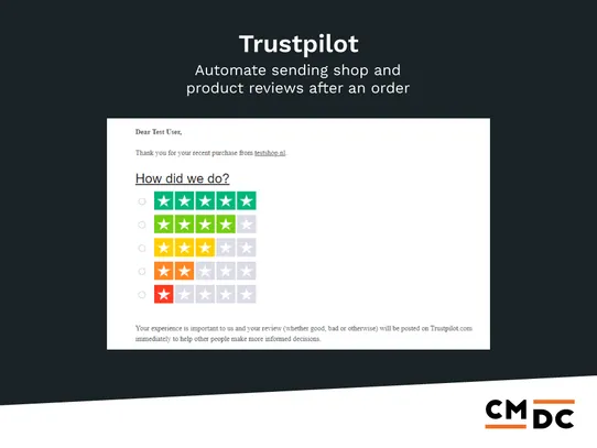 Trustpilot screenshot