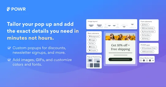 POWR: Sales Popups and Email Signup screenshot