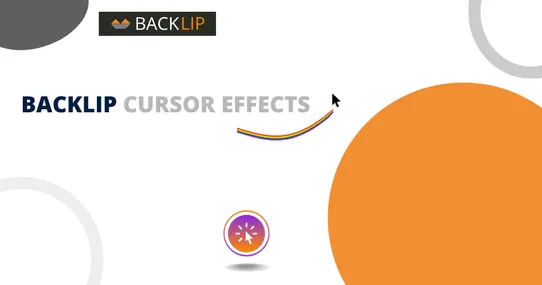 BACKLIP Cursor Effects screenshot