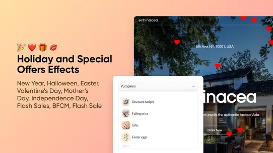 Website Animations: Seasonal & Special Effects screenshot
