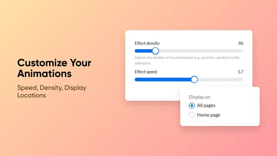 Website Animations: Seasonal & Special Effects screenshot