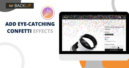 BACKLIP Confetti Effects screenshot