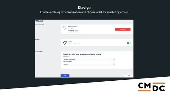 Klaviyo Connector screenshot
