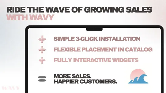 Wavy - Smart Upsells, Cross-sells and Recommendations screenshot