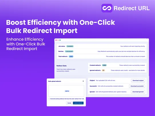 Redirect - 301/404/Broken Link screenshot