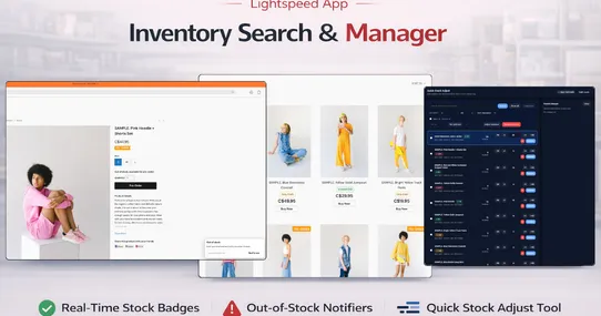 Inventory search and manager screenshot