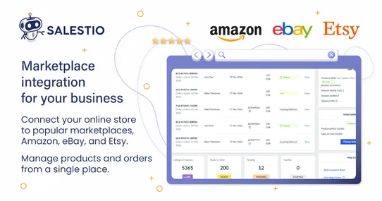 Salestio: Marketplace Integration screenshot