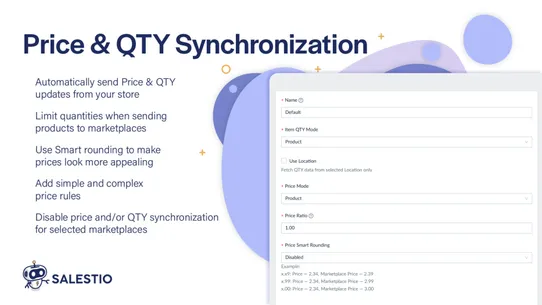 Salestio: Marketplace Integration screenshot