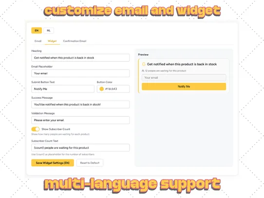 Restockly screenshot