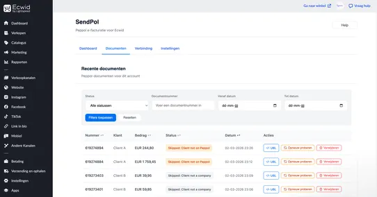 Peppol e-Invoicing Integration by SendPol screenshot