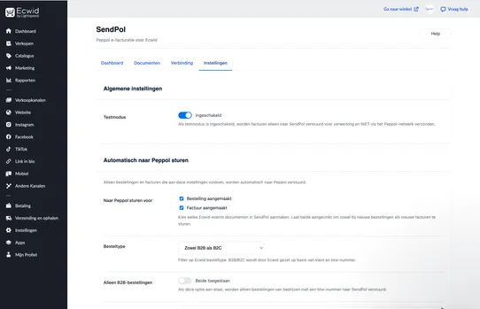 Peppol e-Invoicing Integration by SendPol screenshot