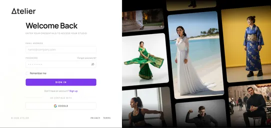 Atelier: AI Photo Studio screenshot