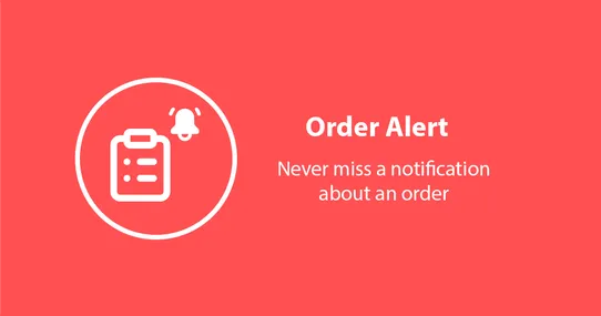 Order Alert screenshot