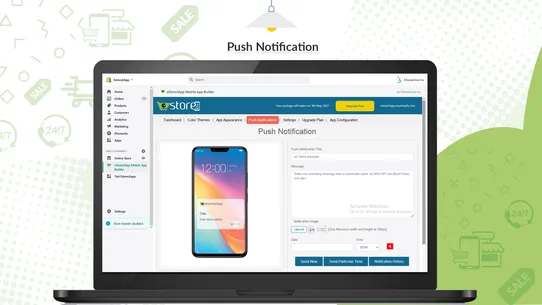 eStore2App Mobile App Builder screenshot