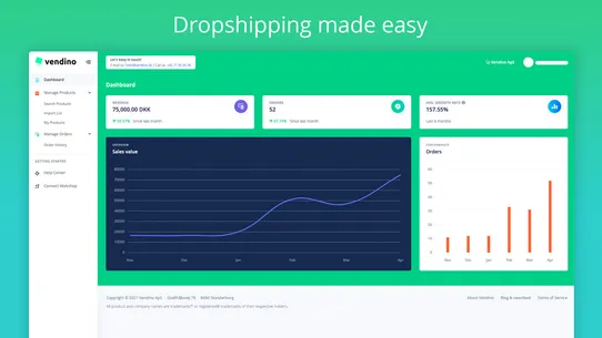 Vendino Dropshipping screenshot