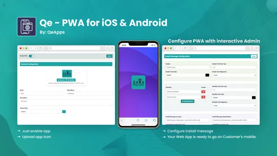 Qe: PWA for iOS &amp; Android screenshot