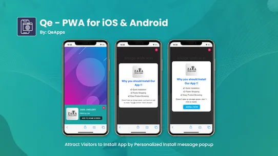 Qe: PWA for iOS &amp; Android screenshot