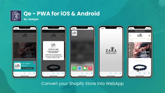 Qe: PWA for iOS &amp; Android screenshot