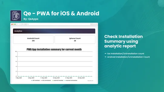Qe: PWA for iOS &amp; Android screenshot