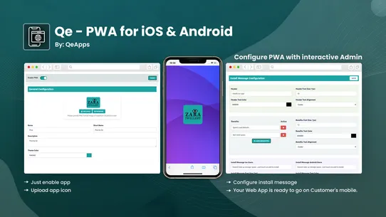 Qe: PWA for iOS &amp; Android screenshot