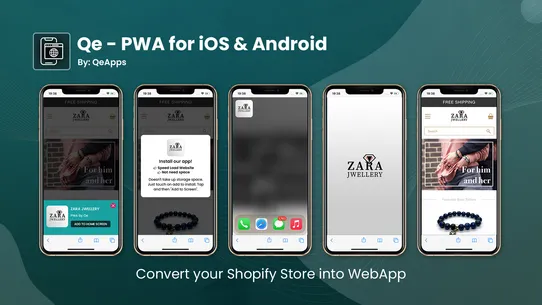 Qe: PWA for iOS &amp; Android screenshot